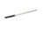 United Scientific® Glass Stirring Rods w/ Rubber Policeman, 6" Long, 5mm Diameter, Pack/12