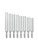 United Scientific® Tuning Fork Set Of 13, 100 Hz To 4096 Hz