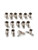 United Scientific® Miniature Lamp Socket with Clips, Pack Of 15