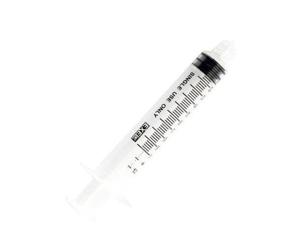Exel 10-12cc Syringe, Sterile, Luer Lock with Cap, 100/PK