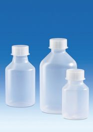 Reagent Bottle, PP, GL45 cap, 500mL, pack of 10