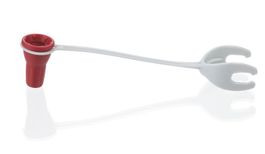 Disch. screw cap & fastener, Disp. S Org, 25, 50 & 100mL