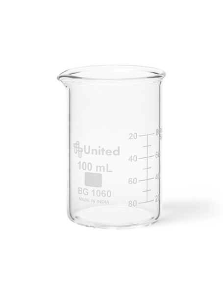 United Scientific® Beakers, Berzelius, Tall Form, Borosilicate Glass, 300 mL