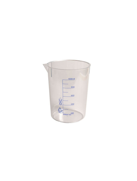 United Scientific® Beakers, Printed Graduations, Polymethylpentene, PMP, 1000 mL