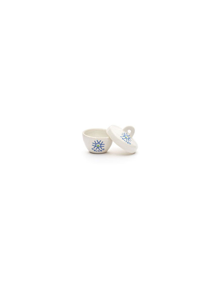 United Scientific® Porcelain Crucible, Wide Form, With Cover, 20 mL