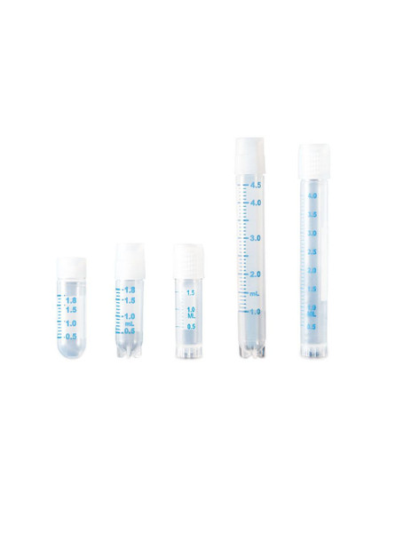 United Scientific® Cryo Vial, External Thread, 4.5 mL Star Base