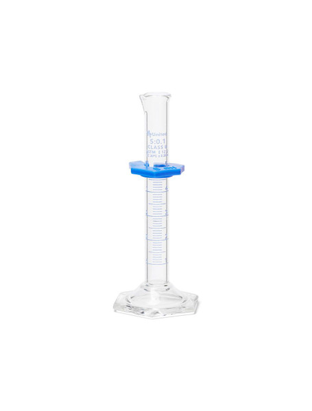 United Scientific® Graduated Cylinder, Double Scale, Borosilicate Glass, Class B, 50 mL