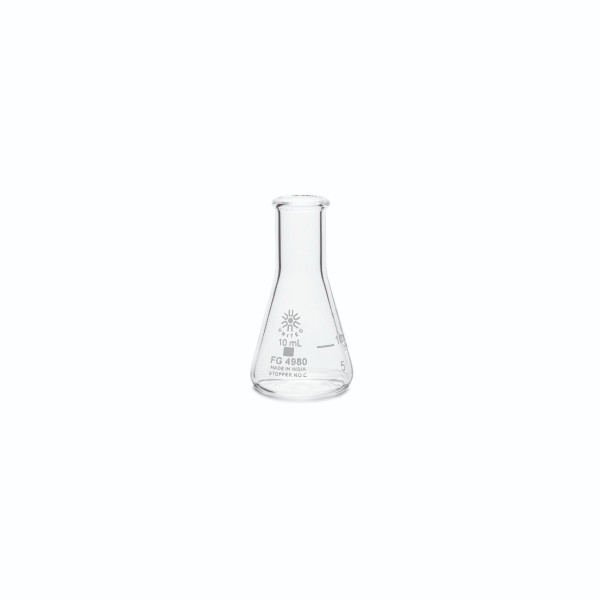 United Scientific® Erlenmeyer Flask, Wide Mouth, Borosilicate Glass, 2000 mL