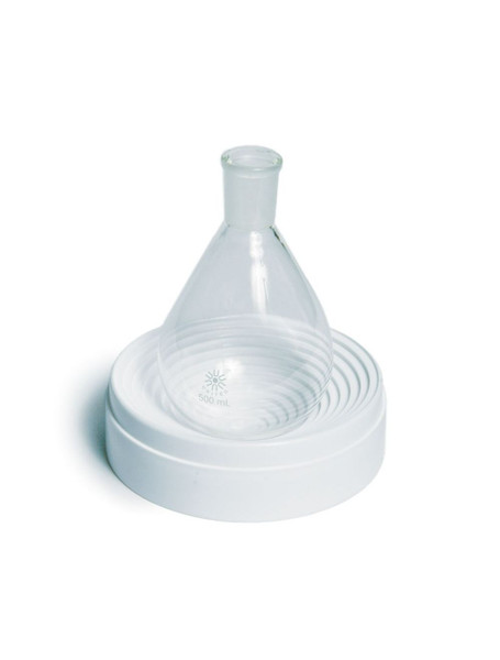 United Scientific® Recovery Flasks, Pear Shaped, Borosilicate Glass, 500 mL, Case