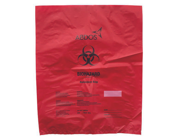 United Scientific® Biohazard Disposable Bags, PP, 42" x 42"