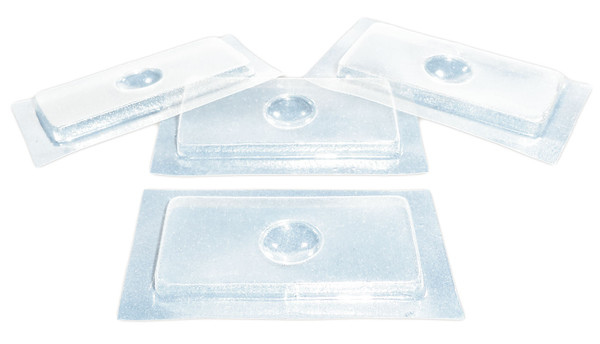 United Scientific® Plastic Well Slides, Large, Pack Of 10