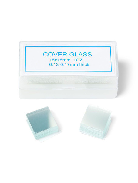 United Scientific® Glass Coverslips, 22mm x 22mm, 1oz., #2