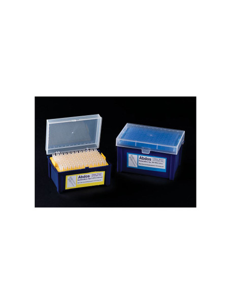 United Scientific® Universal Tips, 0.5-10 µL, Natural, Sterile, Pack/960 (Ten Racks Of 96)