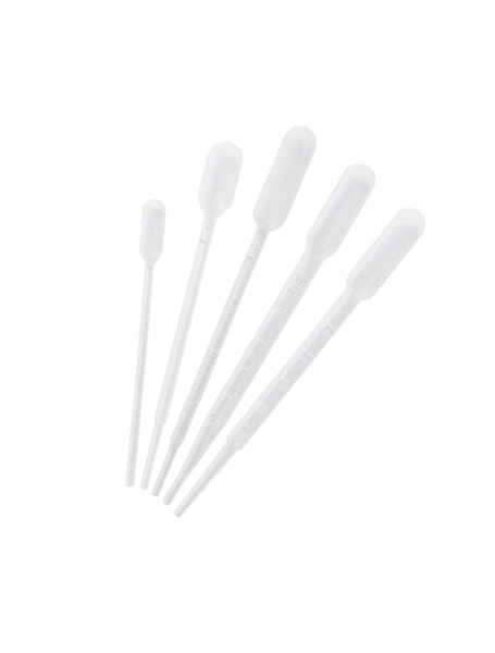 United Scientific® Transfer Pipette, 5.0  mL, Graduated To 1  mL, Sterile, LDPE