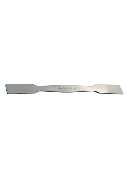 United Scientific® Spatula, Stainless Steel, Both Ends Flat, 4"