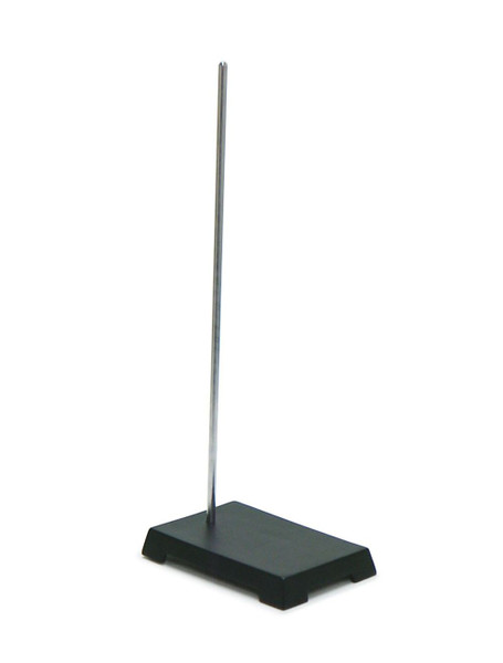 United Scientific® Support Stand w/Rod, Cast Iron, 6" x 9" Base With 24" Rod