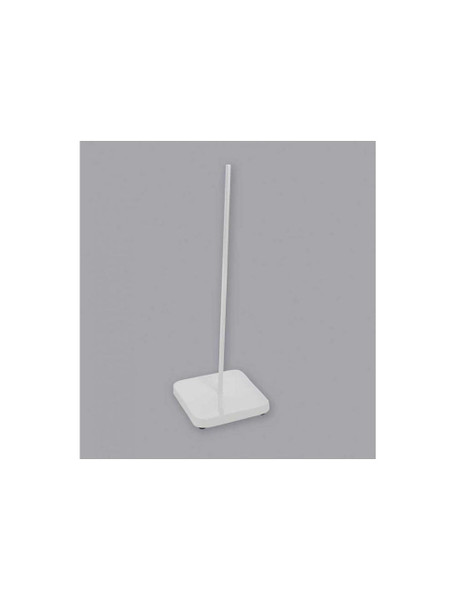 United Scientific® Support Stands With Rods, Porcelain, 7” x 13”