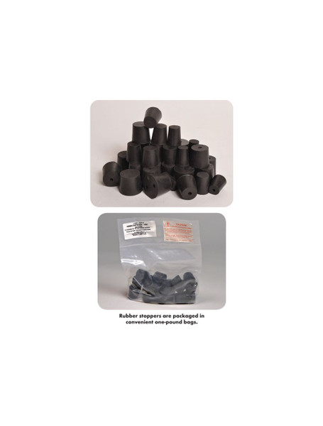 United Scientific® Rubber Stoppers, Solid, #7 1/2