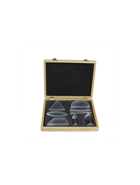 United Scientific® Prism And Lens Set Of 7, Glass