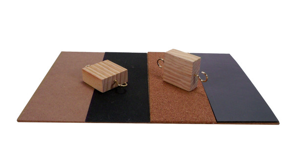 United Scientific™ Friction board with blocks