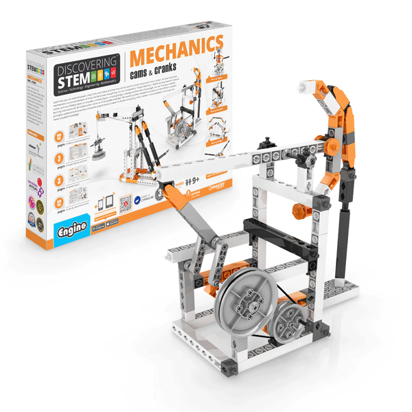 United Scientific® Engino® STEM Mechanics: Cams & Cranks
