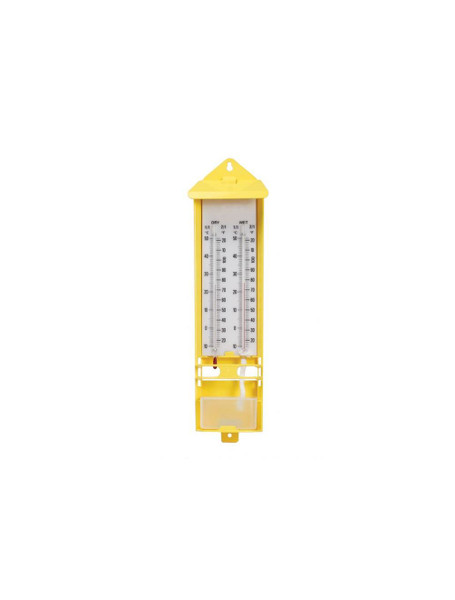 United Scientific® Wall Thermometer, Wet & Dry Bulb