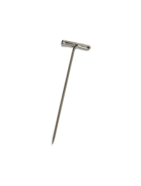 United Scientific® T-Pins, Nickel Plated 2", Pack Of 100