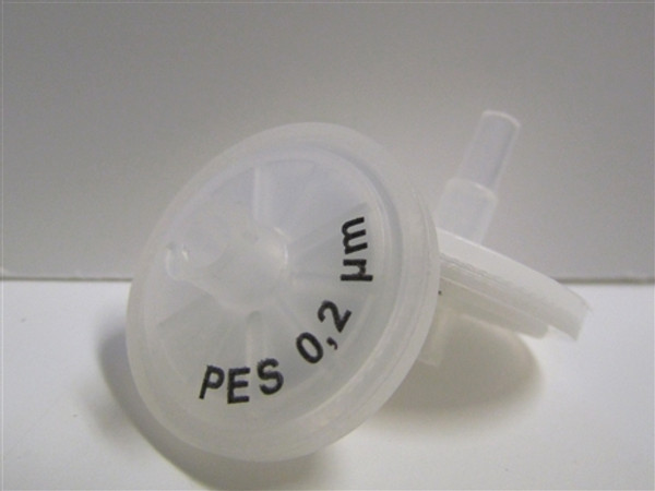(PL)  Syringe Filter, Polyethersulfone, 25mm diameter, 0.2um, 100/pk