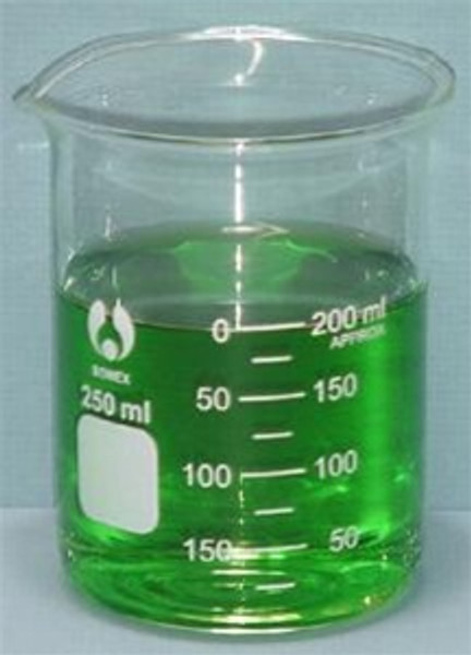 (LC)  250mL Glass Beakers, 12/pk