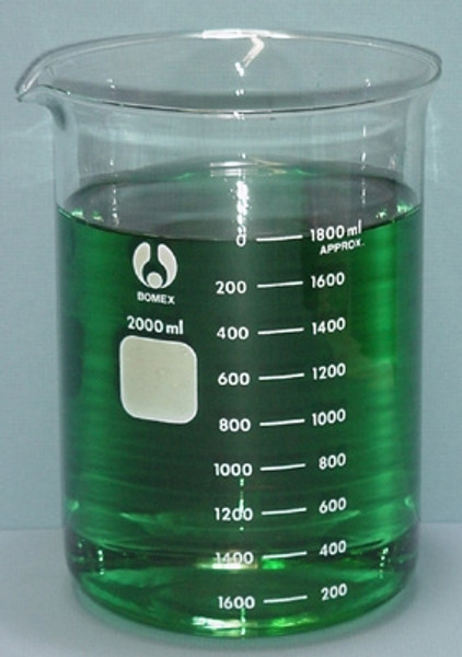 (LC)  Beaker Borosilicate Glass 2000mL