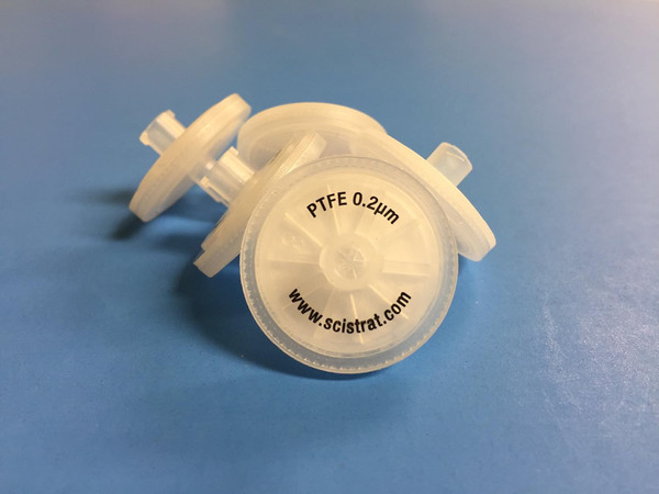 (PL)  Syringe Filter, PTFE, 30mm diameter, 0.22um, 100/pk