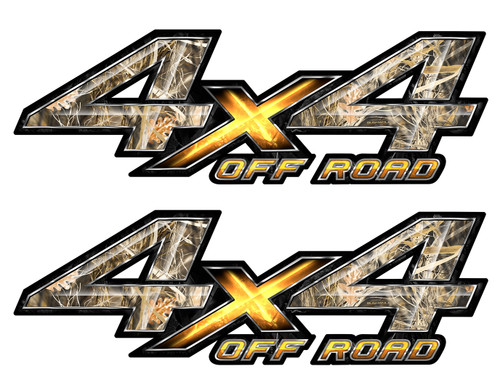 EX4x4-11 Camouflage 4x4 Graphic Decal