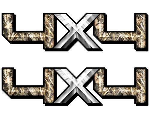 EX4x4-22 Camouflage 4x4 Graphic Decal