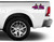 EX4x4-32 Camouflage 4x4 Graphic Decal Pink Purple Shown on Truck Bed
