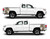 EXBUCKSKULL-2 Camouflage Truck Bed Graphic Decal Shown on Truck