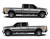 EXPUNISHCAMO-8 Gold Punisher Skull Camouflage Truck Bed Decals Shown on Truck