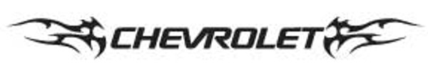 Chevrolet-6 Windshield Decal