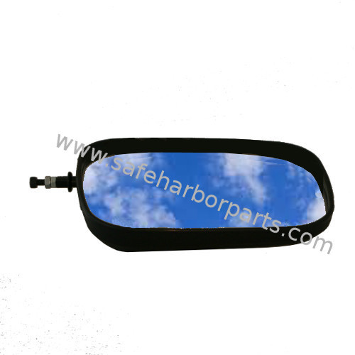 Mirror Measurements: 6" Length, 8 1/2" Width, Mount Dimensions 1/4"
