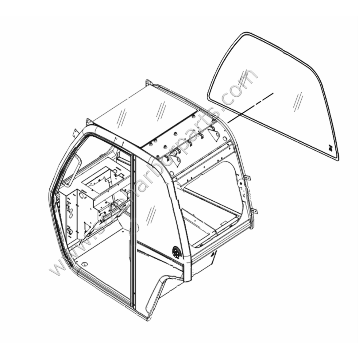 Measurements: 5 mm Thick, 1747 mm Width, 864 mm Height