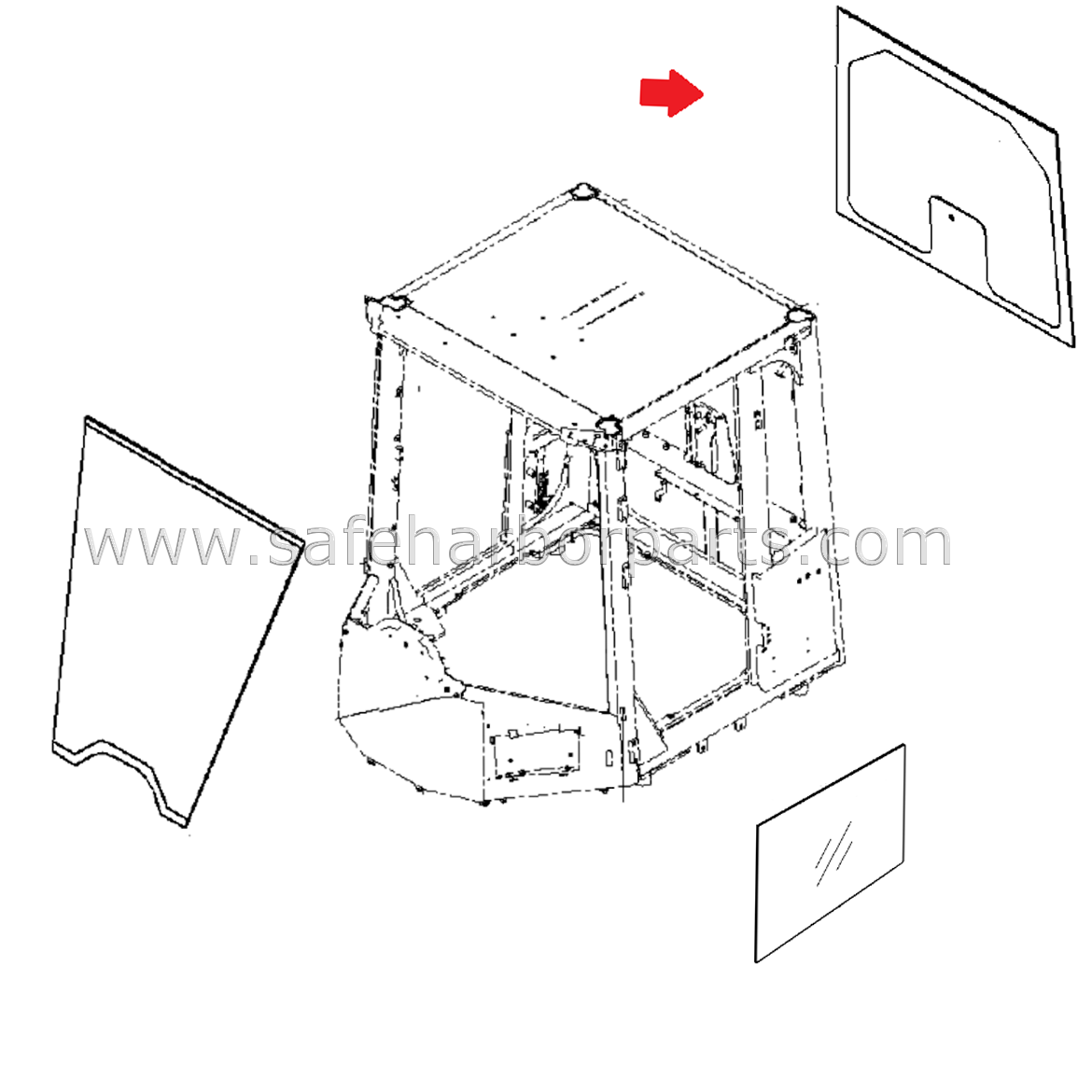 Measurements: 1 Hole, 6 mm Thick, 1314 mm Width, 1028 mm Height