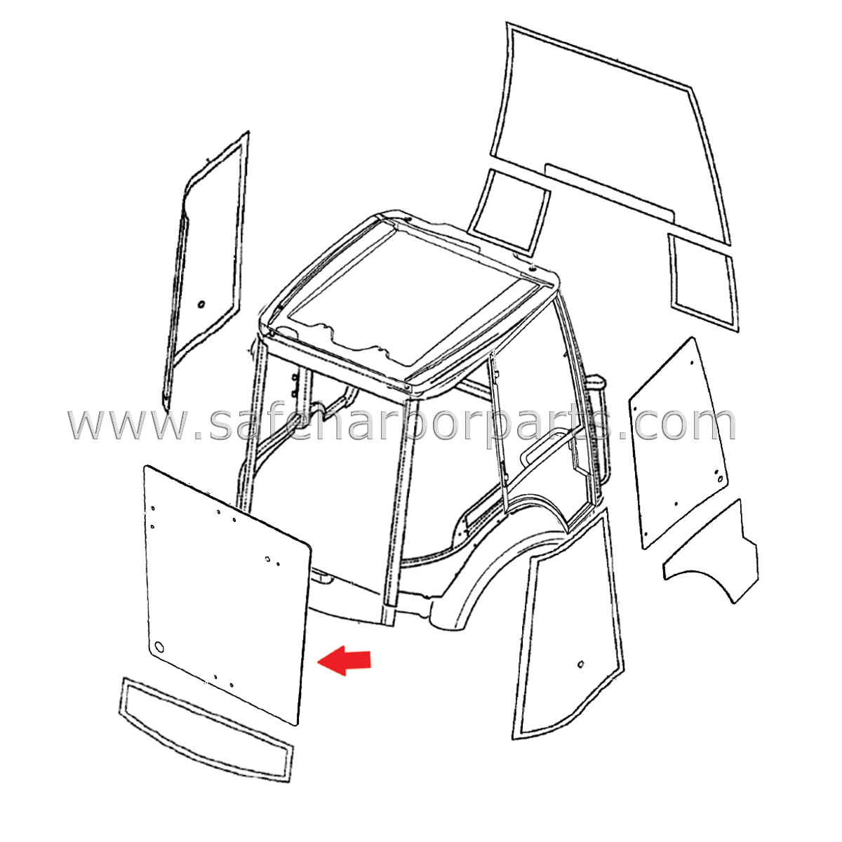 Measurements: 2 Holes, 5 mm Thick, 970 mm Width, 935 mm Height