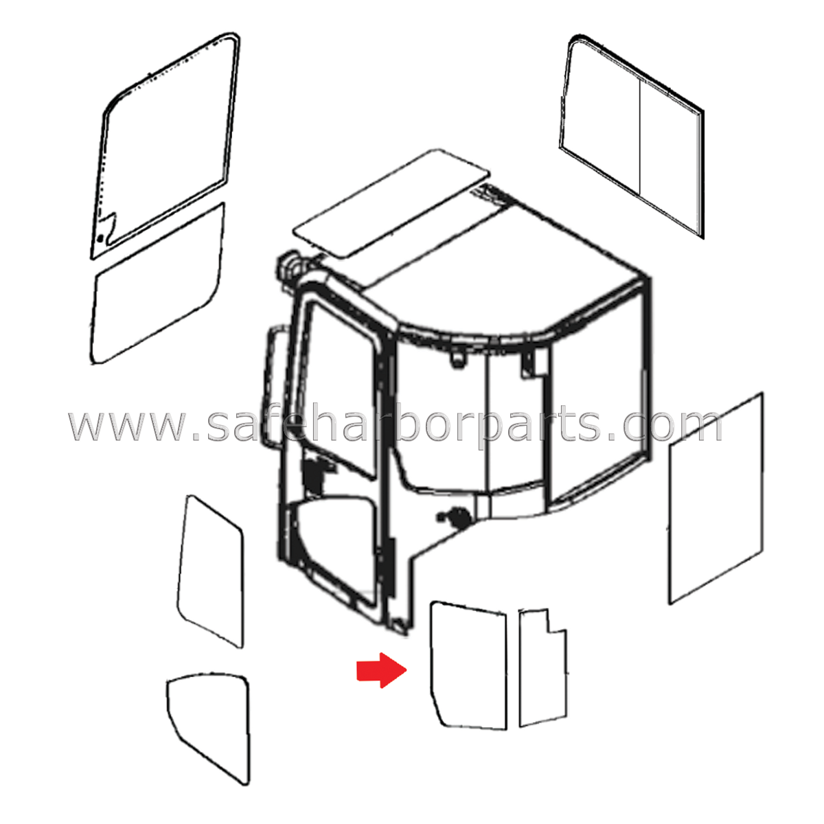 5 mm Thick, 410 mm Width, 761 mm Height