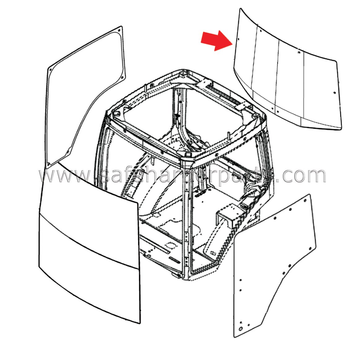 Measurements: 6 Holes, 6 mm Thick, 1555 mm Height, 915 mm Length