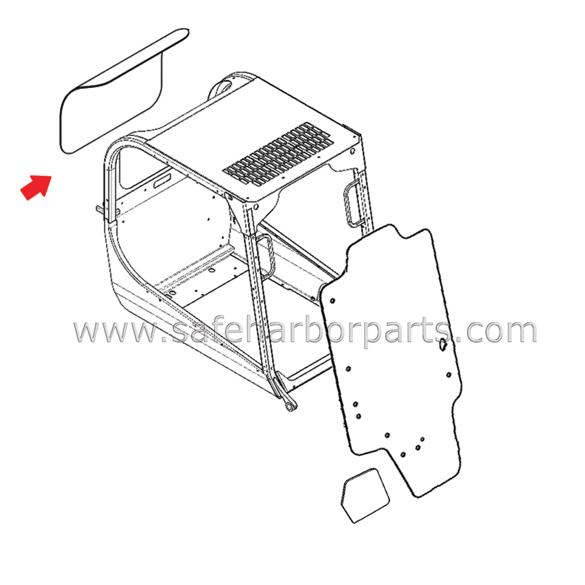 Measurements: 5 mm Thick, 660 mm Width, 640 mm Height