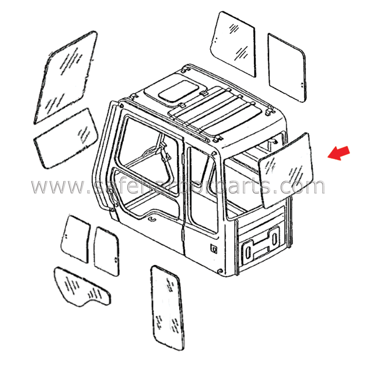 DOT Certified, Bronze Tinted, Tempered Glass
Individually Boxed, Glass Only - Does Not Include Frame, Hardware, or Seals