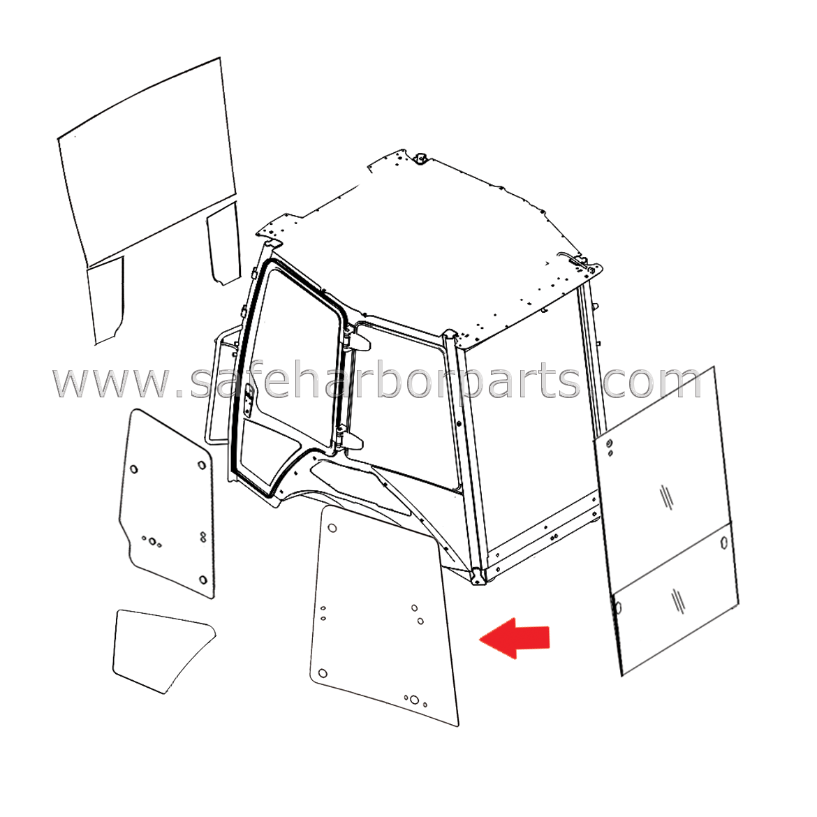Measurements: 9 Holes, 5 mm Thick, 785 mm Width, 1024 Height