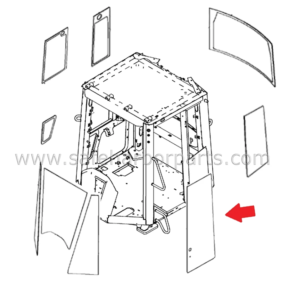 Dimensions: 2 Holes, 6 mm Thick, 1470 mm Height, 565 mm Length