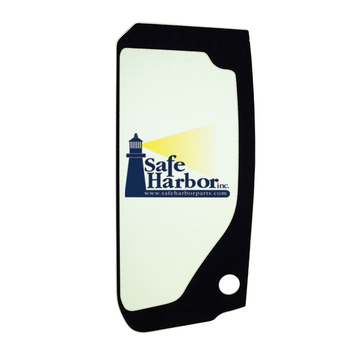 4664386 John Deere Excavator Side Rear Glass