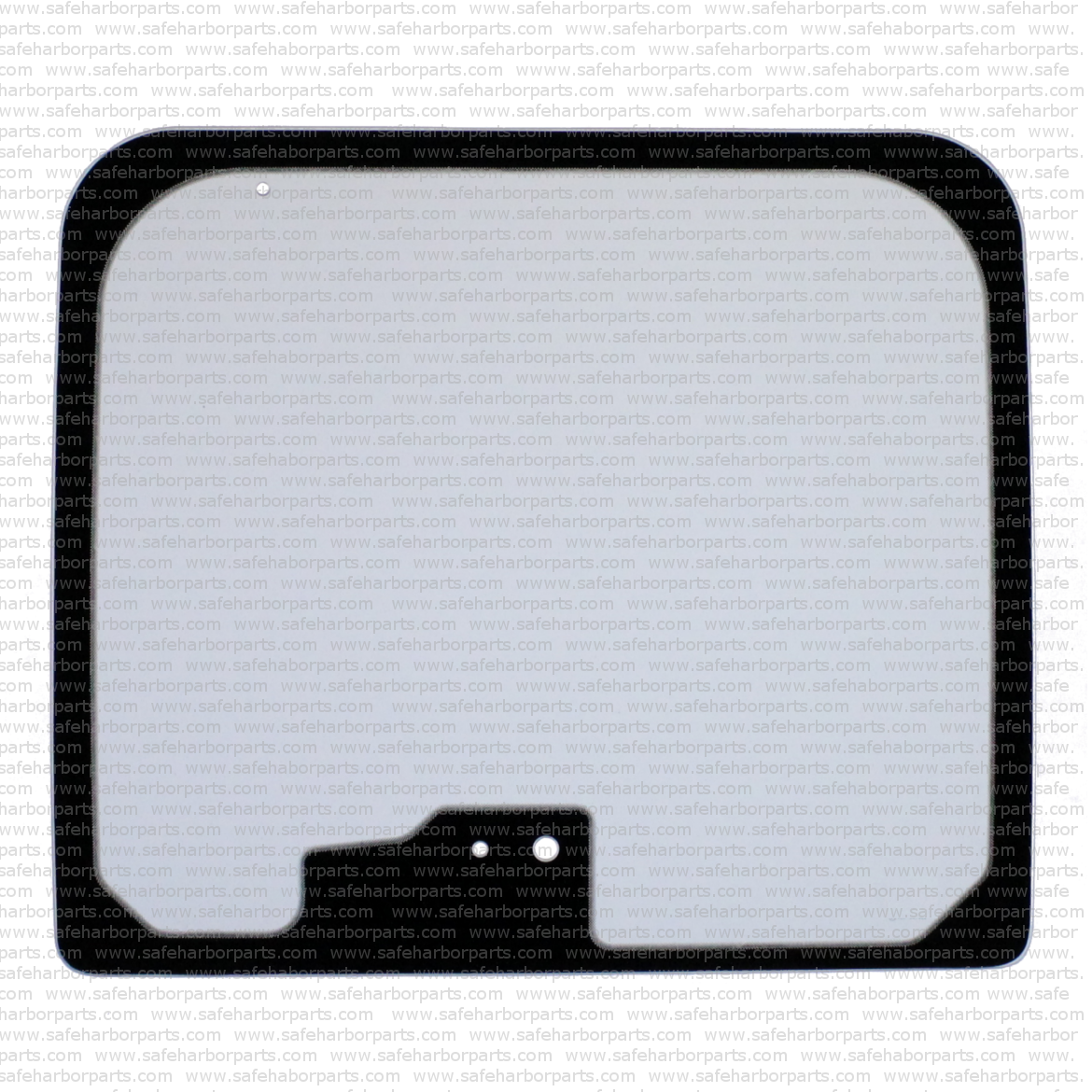 332/C8182 JCB Telehandler Rear Glass