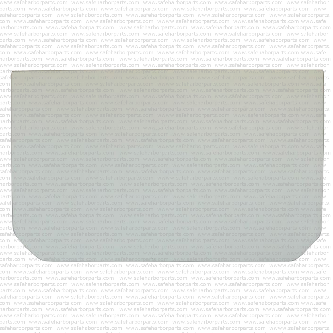 196-1466 Caterpillar Excavator Front Lower Glass